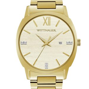 WITTNAUER MEN’S MONSERRAT CHAMPAGNE DIAL WATCH WN3099