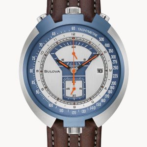 BULOVA LIMITED EDITION PARKING METER SILVER TONE-DIAL WATCH 98B390