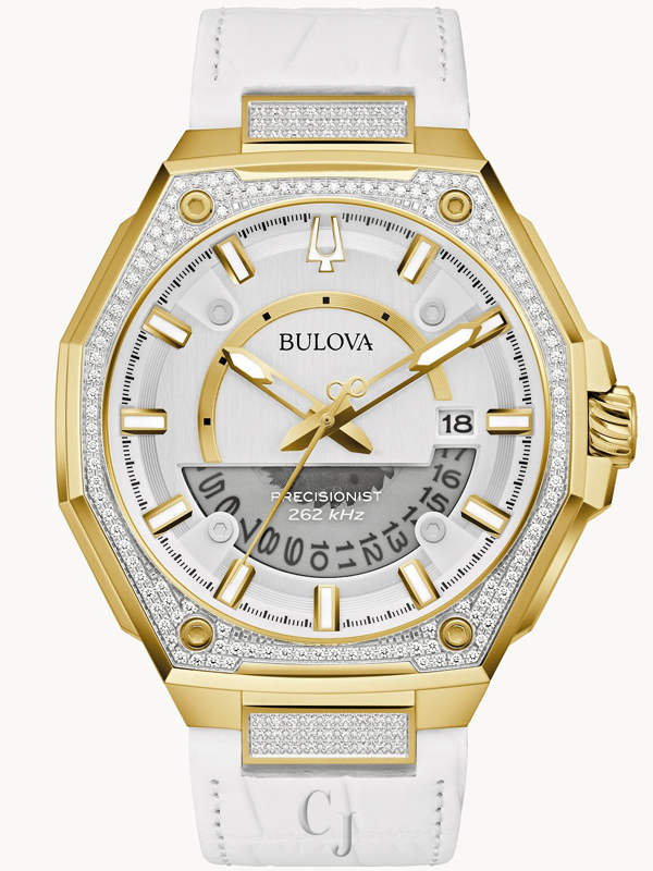 BULOVA PRECISIONIST X WHITE DIAL WATCH 98J119