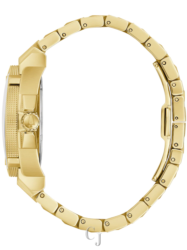 BULOVA PRECISIONIST CHAMPLAIN DIAMOND SILVER TONE DIAL WATCH 98J120 - Image 3