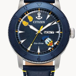 CITIZEN DONALD DUCK BLUE DIAL MEN’S WATCH AW0075-06W