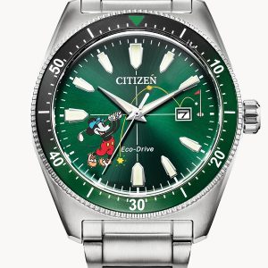CITIZEN DISNEY “TEE TIME MICKEY” MEN’S WATCH AW1595-78W