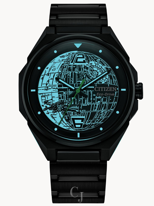 CITIZEN STAR WARS “DEATH STAR 2” MEN’S WATCH BJ6539-50W - Image 6