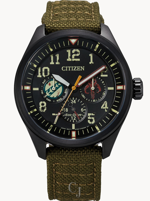 CITIZEN STAR WARS “BOBA FETT” MEN’S WATCH BU2058-00W