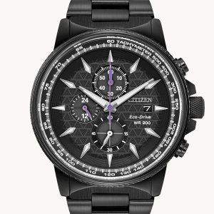 CITIZEN BLACK PANTHER BLACK DIAL WATCH CA0297-52W