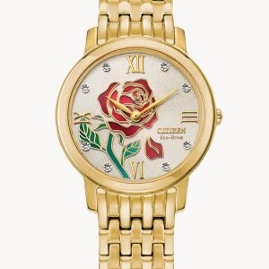 CITIZEN DISNEY PRINCESS “BELLE DIAMOND” LADIES’ WATCH EX1492-59W