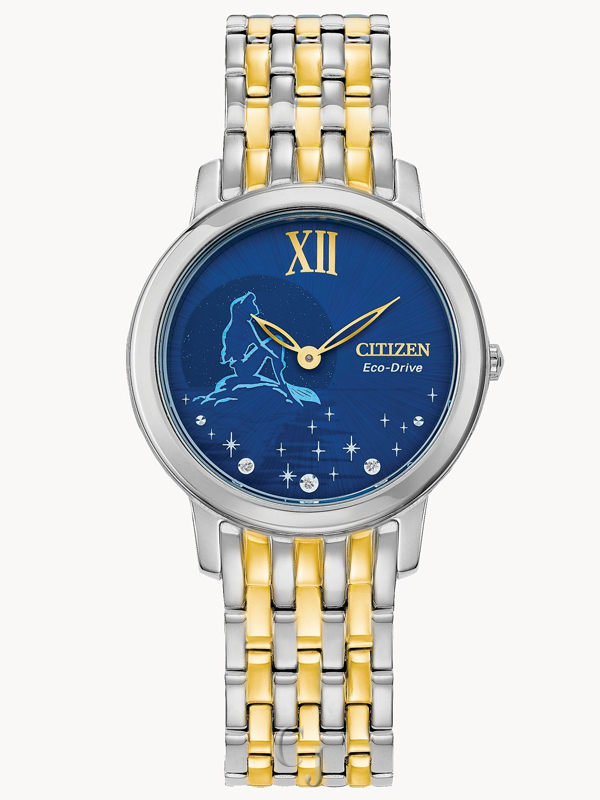 CITIZEN DISNEY PRINCESS “ARIEL DIAMOND” LADIES’ WATCH EX1499-50W