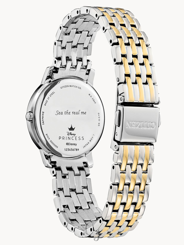 CITIZEN DISNEY PRINCESS “ARIEL DIAMOND” LADIES’ WATCH EX1499-50W - Image 4