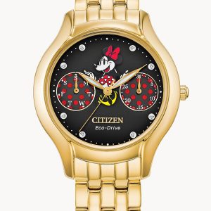 CITIZEN DISNEY “POSITIVELY MINNIE” LADIES’ WATCH FD4018-55W