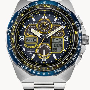 CITIZEN BLUE ANGELS PROMASTER SKYHAWK A-T BLUE DIAL MEN’S WATCH JY8128-56L