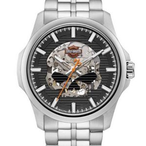 MEN’S BULOVA HARLEY-DAVIDSON WILLIE G SKULL 76A158