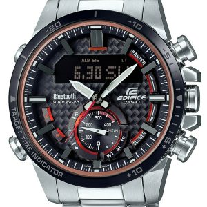 CASIO EDIFICE SOLAR-POWERED BLUETOOTH WATCH ECB-800DB-1A