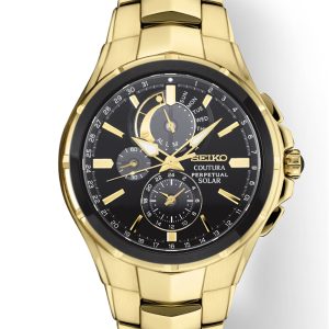 SEIKO COUTURA SOLAR CHRONOGRAPH PERPETUAL WATCH SSC700