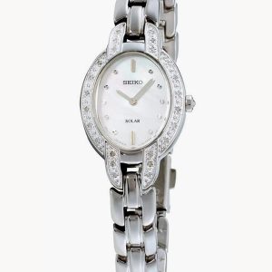 SEIKO TRESSIA MOP DIAMOND ACCENT LADIES WATCH SUP323
