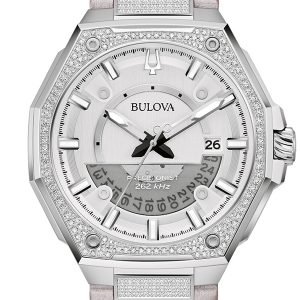 BULOVA PRECISIONIST SERIES X PAVE DIAMOND WATCH 96J120