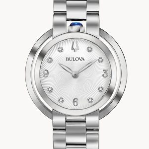 BULOVA WOMEN’S RUBAIYAT SILVER-WHITE DIAL 96P184