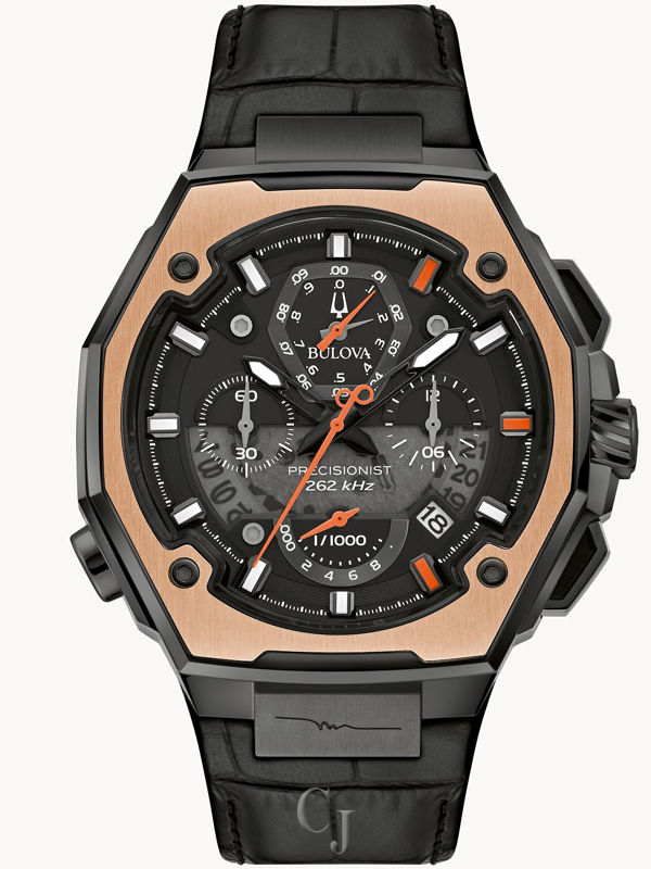 BULOVA MARC ANTHONY LIMITED EDITION BLACK DIAL MEN’S WATCH 98B402