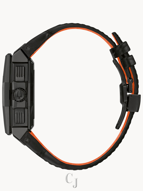 BULOVA MARC ANTHONY LIMITED EDITION BLACK DIAL MEN’S WATCH 98B402 - Image 3