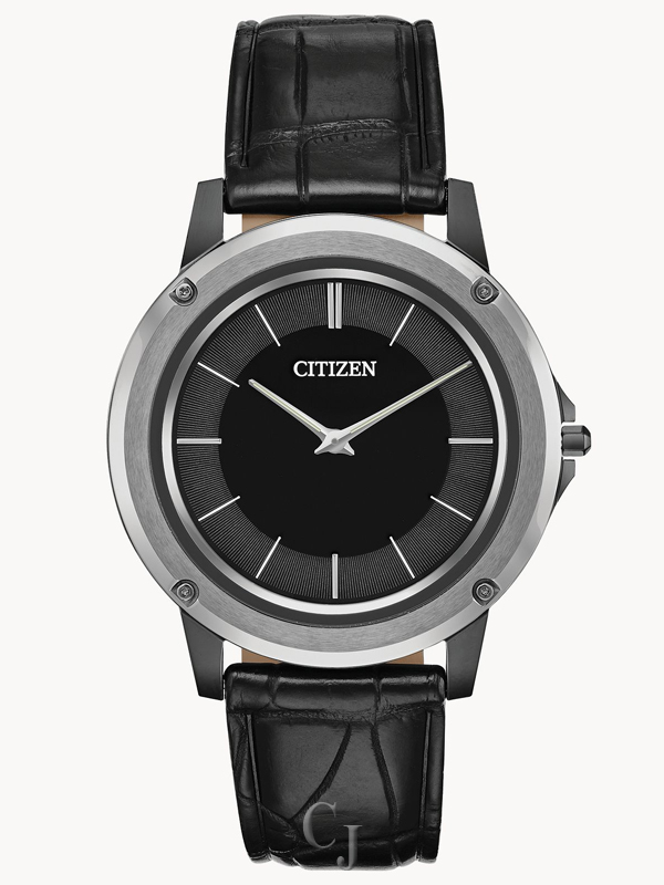 CITIZEN ECO-DRIVE ONE BLACK DIAL WATCH AR5024-01E