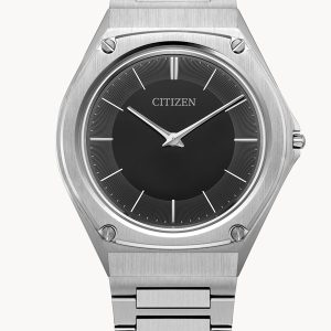 CITIZEN ECO-DRIVE ONE BLACK DIAL WATCH AR5060-58E