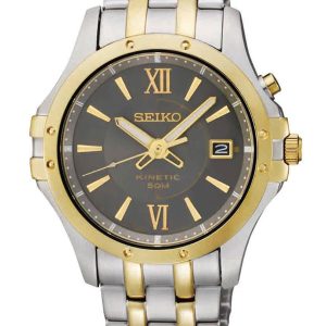 SEIKO KINETIC GRAY DIAL MEN’S WATCH SKA550