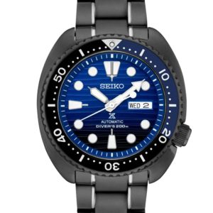 SEIKO PROSPEX AUTOMATIC BLACK/BLUE DIAL WATCH SRPD11