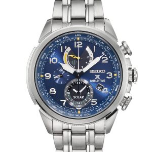 SEIKO PROSPEX SOLAR BLUE DIAL WATCH SSC507