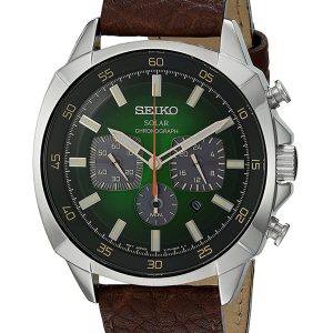 SEIKO COUTURA RECRAFT CHRONOGRAPH GREEN DIAL SSC513