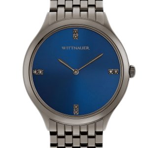 WITTNAUER BLACK TIE W/ BLUE DIAL WN3100
