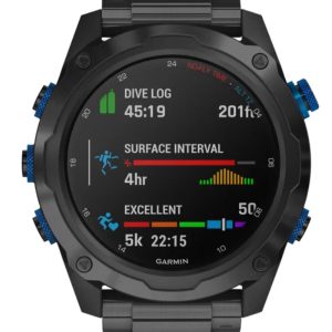GARMIN DESCENT MK2I T1 BUNDLE TITANIUM CARBON GRAY DLC W/DLC TITANIUM BAND 010-02132-02