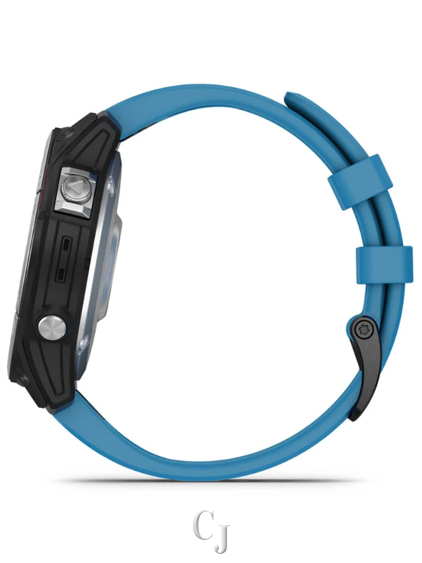 GARMIN QUATIX 7 STANDARD EDITION MARINE GPS SMARTWATCH W/BLUE SILICONE BAND 010-02540-60 - Image 10