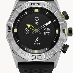 CITIZEN CZ SMART HEART RATE MONITOR HYBRID SMARTWATCH JX1000-03E