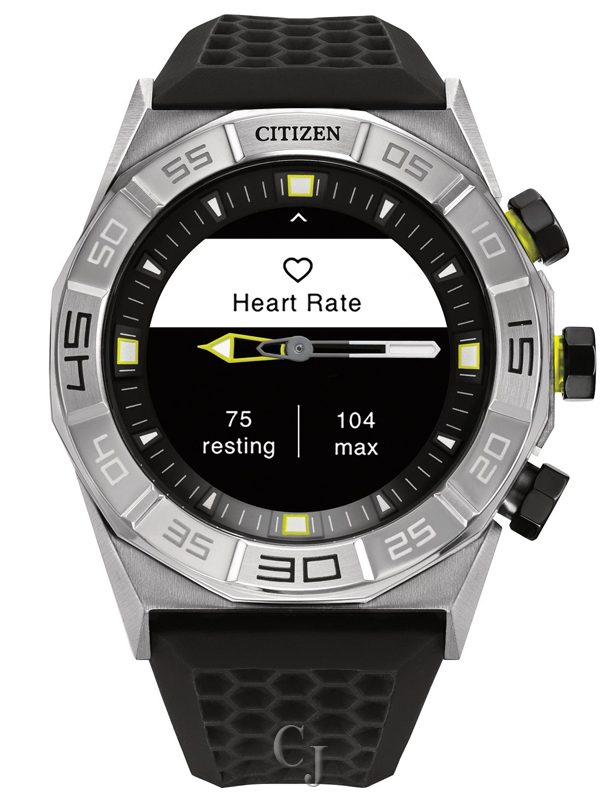 CITIZEN CZ SMART HEART RATE MONITOR HYBRID SMARTWATCH JX1000-03E - Image 5