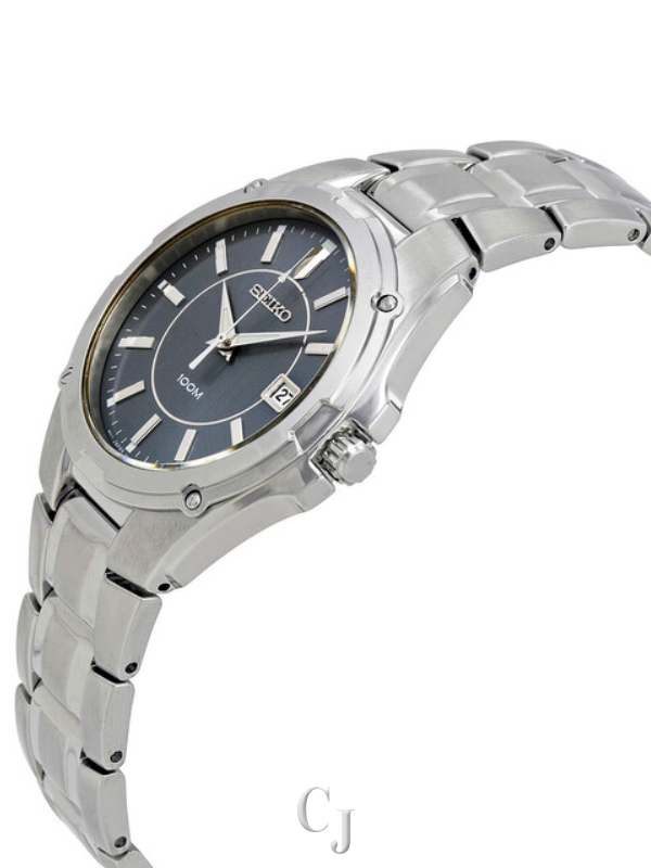 SEIKO STAINLESS STEEL BLUE DIAL WATCH SGEE59 - Image 3