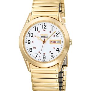 SEIKO RAILROAD STAINLESS STEEL WHITE DIAL WATCH SGG746