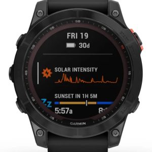 GARMIN FENIX 7 SOLAR SLATE GRAY W/ BLACK BAND SMARTWATCH 010-02540-10