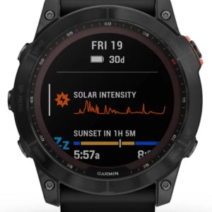 GARMIN FENIX 7X SOLAR SLATE GRAY W/ BLACK BAND SMARTWATCH 010-02541-00