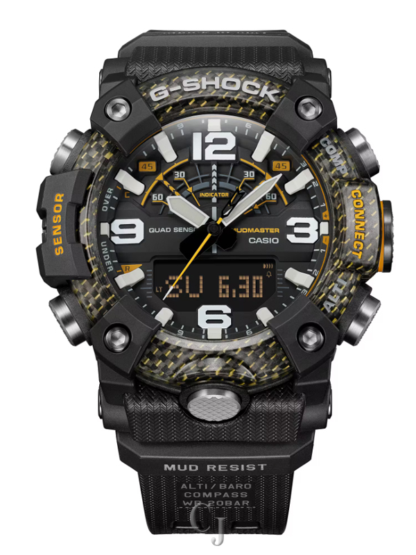 G-SHOCK MASTER OF G-LAND MUDMASTER BLE CARBON QUAD SENSOR GGB100Y-1A - Image 3