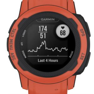 GARMIN INSTINCT 2S STANDARD EDITION POPPY SMARTWATCH 010-02563-16