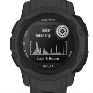GARMIN INSTINCT 2S SOLAR EDITION GRAPHITE SMARTWATCH 010-02564-10