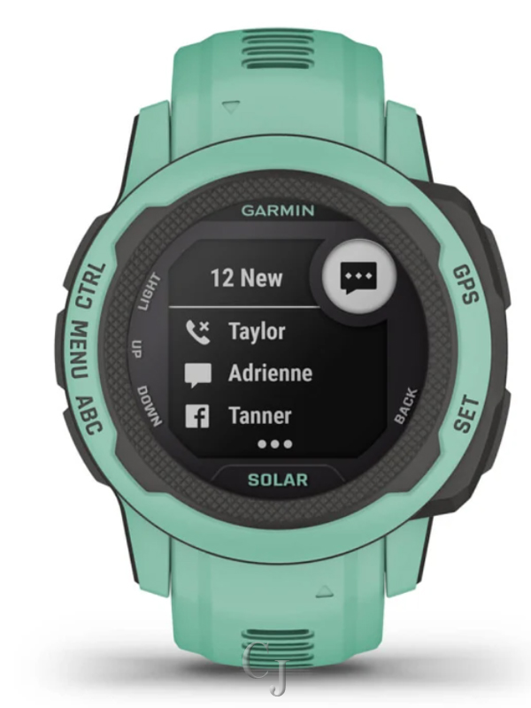 GARMIN INSTINCT 2S SOLAR EDITION NEO TOPIC SMARTWATCH 010-02564-12 - Image 6