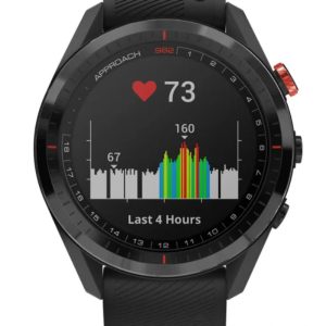 GARMIN APPROACH S62 BLACK CERAMIC BEZEL W/ BLACK SILICONE BAND WATCH 010-02200-00