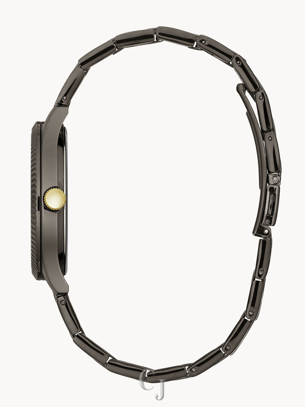 CARAVELLE BY BULOVA DRESS GRAY DIAL STAINLESS STEEL BRACELET WATCH 45B149 - Image 3