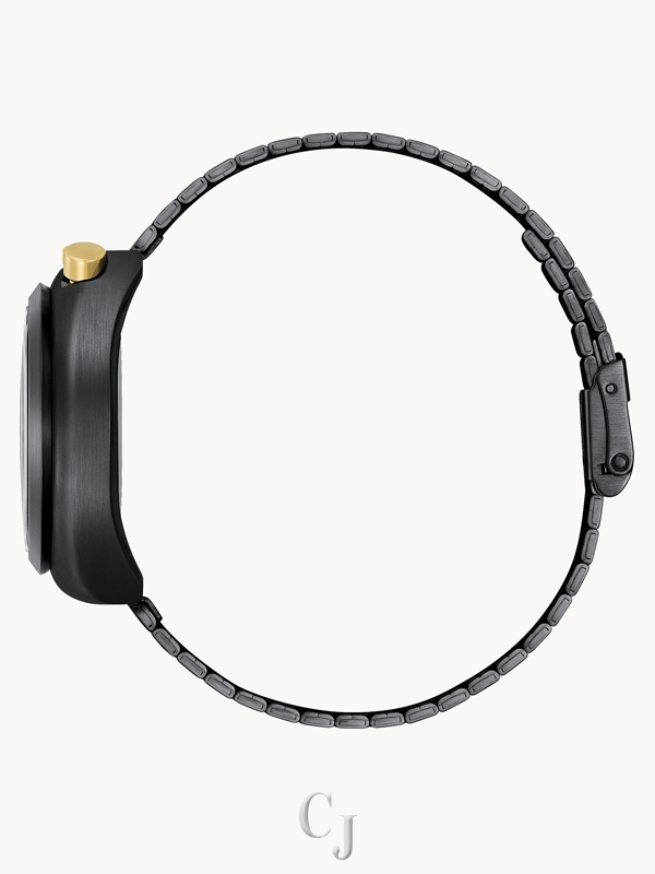 CITIZEN STAR WARS DARTH MAUL RED DIAL STAINLESS STEEL WATCH AN3668-55W - Image 4