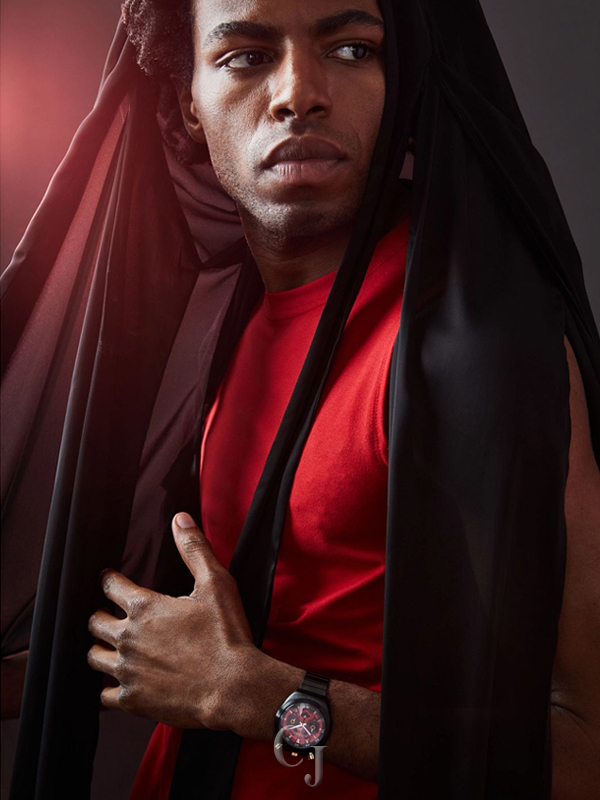 CITIZEN STAR WARS DARTH MAUL RED DIAL STAINLESS STEEL WATCH AN3668-55W - Image 6