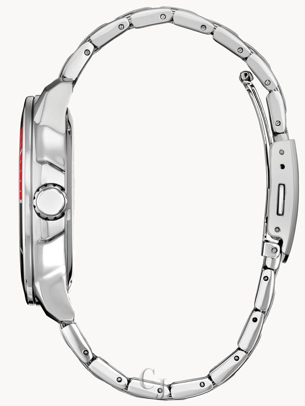 CITIZEN DISNEY MICKEY ASTRONAUT BLACK DIAL STAINLESS STEEL WATCH AW1709-54W - Image 4