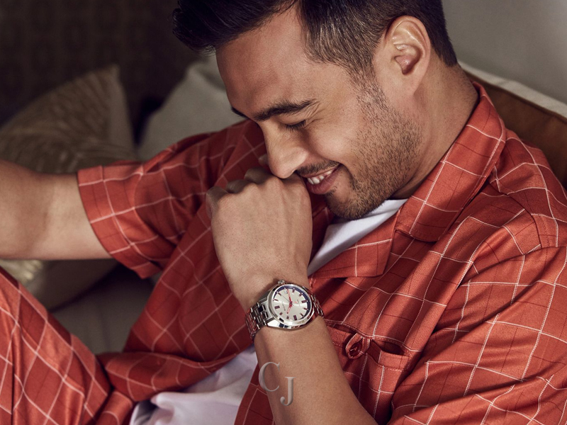 BULOVA LIMITED EDITION JET STAR SILVER-TONE DIAL WATCH 96K112