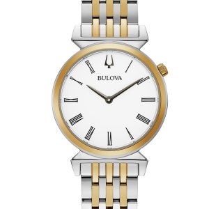BULOVA REGATTA WHITE DIAL WOMEN'S WATCH 98L264