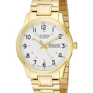 CITIZEN QUARTZ WHITE DIAL WATCH BF0612-95A