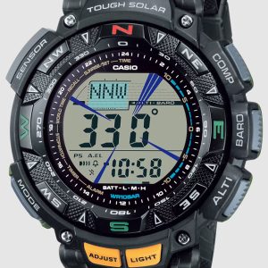 CASIO PRO TREK PATHFINDER SOLAR POWERED TRIPLE SENSOR SPORT MEN’S WATCH PAG240-1